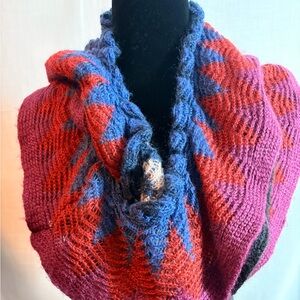 Winter Knit Infinity Scarf